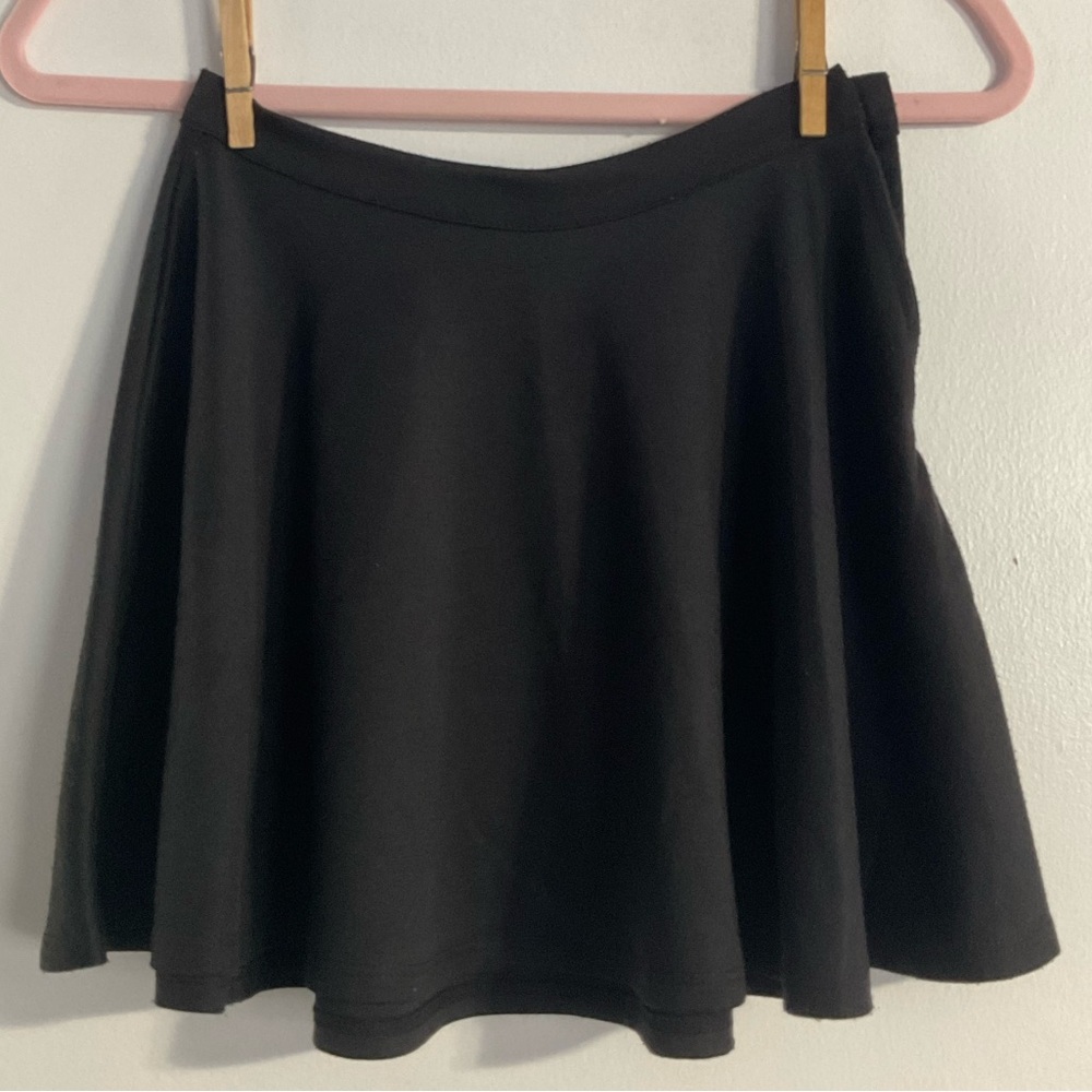 Classic Black Women's Skater Skirt